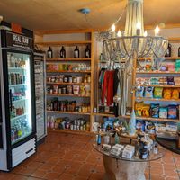 Inside store at Real Raw Organics in Ocean City