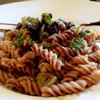 Fusilli Pasta at Vegan Gorilla in Nice