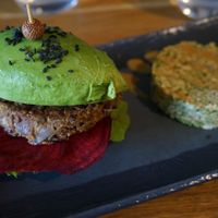 Avocado Burger at Vegan Gorilla in Nice