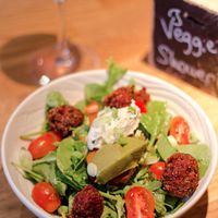Ranch salad at Vegan Gorilla in Nice