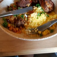 falafel couscous at Vegan Gorilla in Nice