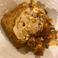 Nutty cake at Vegan Gorilla in Nice