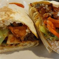 Sweet Harmony Wrap (Vegan Chef Challenge 2024) at The Coffeehouse and Deli in Normal