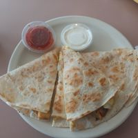 Not another quesadilla at The Coffeehouse and Deli in Normal
