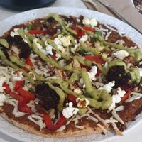 Pizza at Serotonin Eatery in Burnley