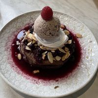 Positive pancakes …   at Serotonin Eatery in Burnley