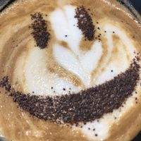 Soy cappuccino  at Serotonin Eatery in Burnley