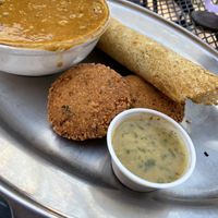 Vegan Sampler  at Annapurna's World Vegetarian Cafe - UNM in Albuquerque