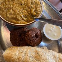 Southern Sampler at Annapurna's World Vegetarian Cafe - UNM in Albuquerque