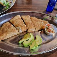 Quesadilla at Annapurna's World Vegetarian Cafe - UNM in Albuquerque