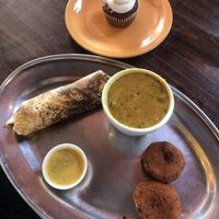   at Annapurna's World Vegetarian Cafe - UNM in Albuquerque