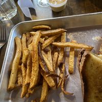 Masala fries   at Annapurna's World Vegetarian Cafe - UNM in Albuquerque