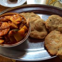   at Annapurna's World Vegetarian Cafe - UNM in Albuquerque