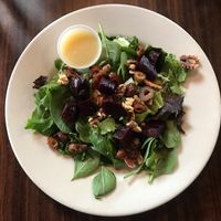 Beet salad at Annapurna's World Vegetarian Cafe - UNM in Albuquerque