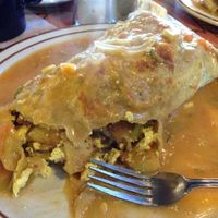 breakfast burrito  at Annapurna's World Vegetarian Cafe - UNM in Albuquerque