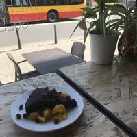 Nice place to sit at Mango Vegan Street Food - Powisle in Warsaw