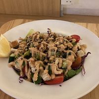 Garden salad. Perfect side dish #Veganuary at Brown Poodle in Penang