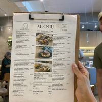 Breakfast menu   at Brown Poodle in Penang