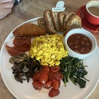 Big breakfast  at Brown Poodle in Penang