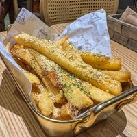 Parmesan fries will make you do a happy food dance! 💃🕺  at Brown Poodle in Penang