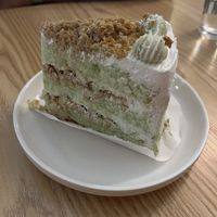 Pandan cake   at Brown Poodle in Penang
