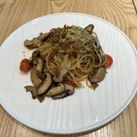 Truffle oil pasta  at Brown Poodle in Penang