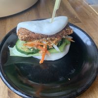 Duck bun at V Series in Kew
