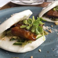 Steamed bun at V Series in Kew