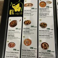 Menu  at EL Cafe International Vegan Food in Phan Thiet