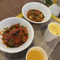 It was good but tasted like store bought sauce and not really healthy  at EL Cafe International Vegan Food in Phan Thiet