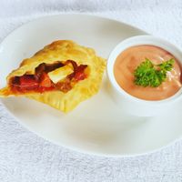 Sambusa  at EL Cafe International Vegan Food in Phan Thiet