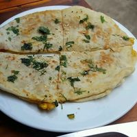 Naan with patatoes at EL Cafe International Vegan Food in Phan Thiet