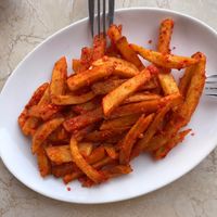 Peri peri fries at EL Cafe International Vegan Food in Phan Thiet