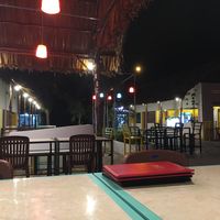 View from the back to the street  at EL Cafe International Vegan Food in Phan Thiet