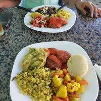 Delicios vegan food. Yummy at Cozinha Divina in Olinda