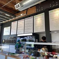 Menu at Crisp in Portland