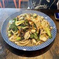 Udon noodles at Vegeme in South Brisbane