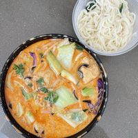 Laksa - recommend  at Vegeme in South Brisbane