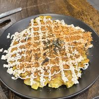 Okonomiyaki  at Vegeme in South Brisbane