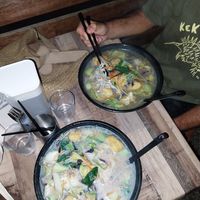 Satay & Misu Soup at Vegeme in South Brisbane