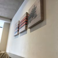 Lovely Dutch carrots on the wall 😁 at Vegeme in South Brisbane