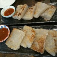 Radish cake at Vegeme in South Brisbane