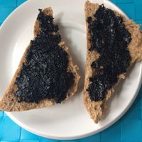 dessert  at El Karmem in Malaga