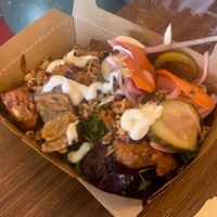 Buddha bowl post run for vegan runners 👌 bit of everything and very tasty   at No. 1 Harbourside in Bristol