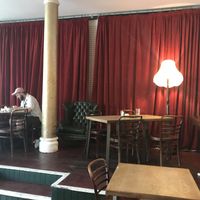 Interior seating  at No. 1 Harbourside in Bristol