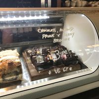 Vegan brownie  at No. 1 Harbourside in Bristol