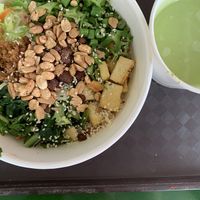 Disposables are used. Bring your own containers for the next visit! One for the tea and the other for the mains   at Living Wholesome 生活天然健康素食 - Bukit Timah in Central Singapore