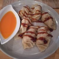 Pumpkin dumplings at Monggo Restaurant in Mount Lawley