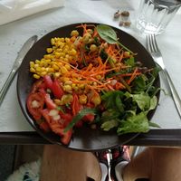 Raw salad at Terra Viva in Espinho