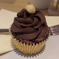 Vegan 'Nutella' cake! at DeeliciousGeelicious in Glasgow